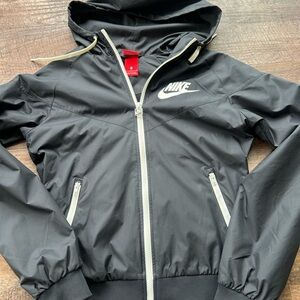 Nike Black Windbreaker Jacket